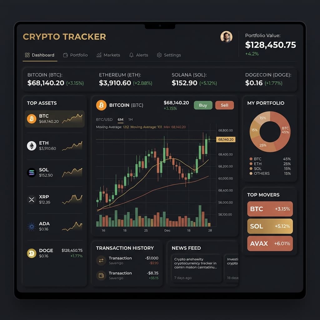 Cryptocurrency Tracker